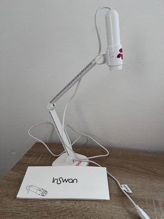 Cámara InSwan con luz e instrucciones