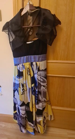 Vestido estampado tirantes