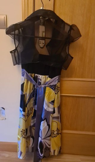 Vestido estampado tirantes