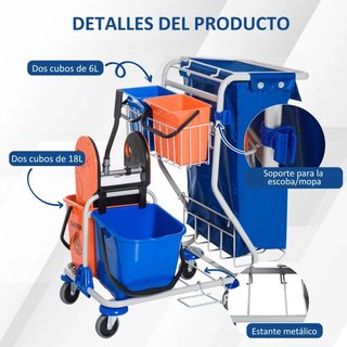 Carro de limpieza profesional