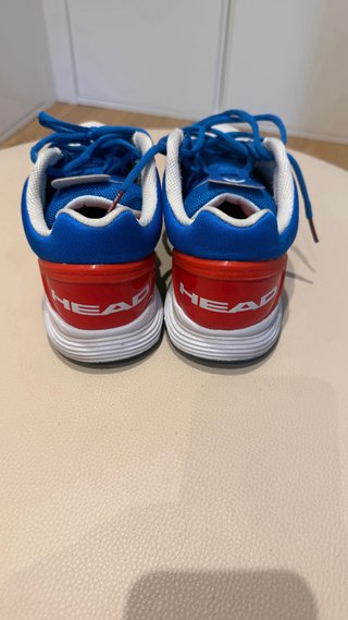 Zapatillas pádel Head azules y blancas
