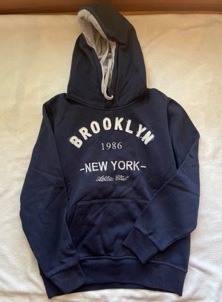 Sudadera azul chico Brooklyn