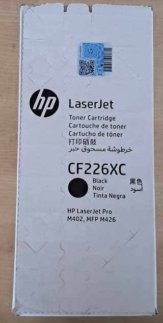 Tóner HP CF226XC Negro LaserJet Pro