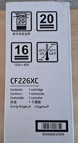 Tóner HP CF226XC Negro LaserJet Pro