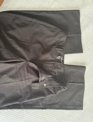 Pantalón de traje negro mujer