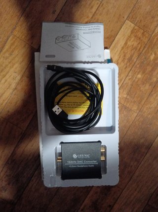 Conversor Audio Digital a Analógico DAC 192kHz eSy