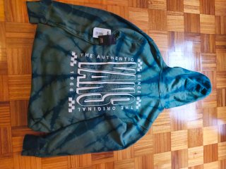 Sudadera Vans Tie Dye Verde y Azul
