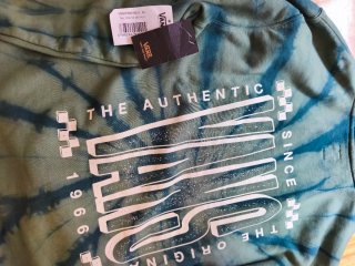 Sudadera Vans Tie Dye Verde y Azul
