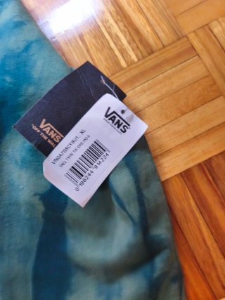 Sudadera Vans Tie Dye Verde y Azul