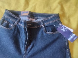 Pantalones tejanos de Kiabi Azul