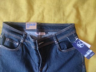 Pantalones tejanos de Kiabi Azul