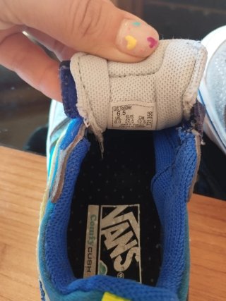 Zapatillas Vans niño talla 22
