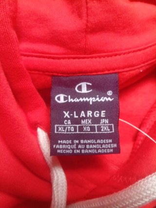 Sudadera Champion Athletics naranja