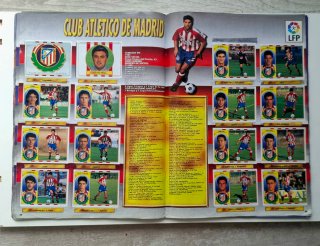 Álbum Cromos Liga 96/97