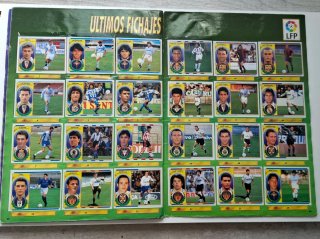 Álbum Cromos Liga 96/97