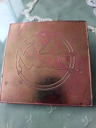 Pegaso en bronce