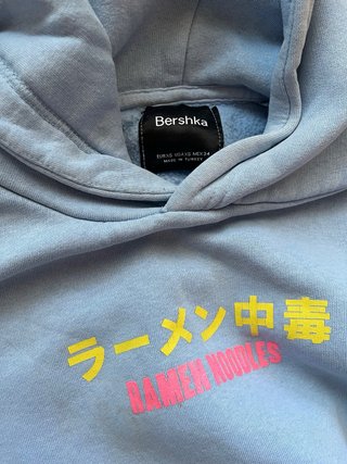 Sudadera azul Unisex