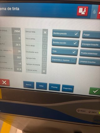 Codificadora Inkjet KBA alphaJET