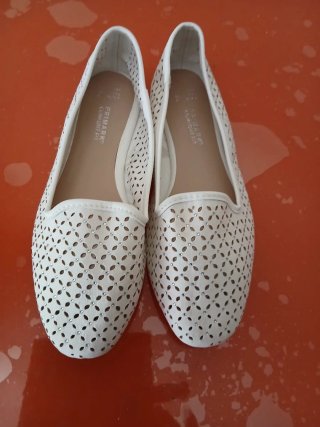 Zapatos planos blancos Primark