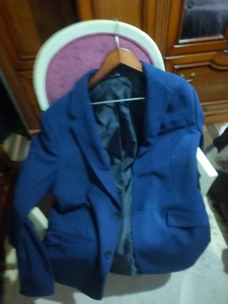 Conjunto traje azul