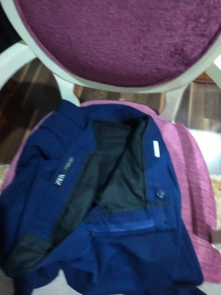 Conjunto traje azul