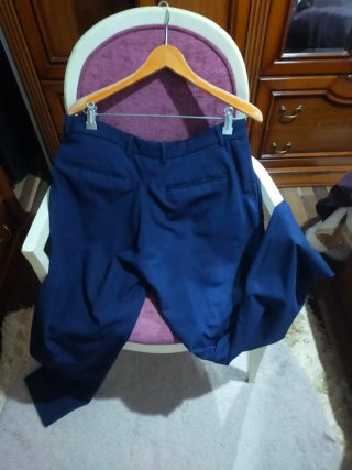 Conjunto traje azul