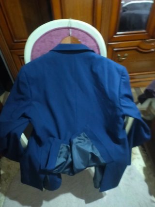 Conjunto traje azul