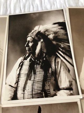 Colección Tarjetas Antiguas USA Indios Nativos