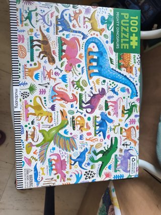 Pack 2 Puzzles Educa 100 Piezas Dinosaurios