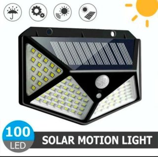 Lampada Solare 100 LED Esterna