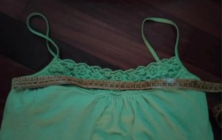 Camiseta tirantes Benetton verde