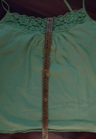 Camiseta tirantes Benetton verde
