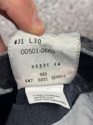 Levi’s 501 90’s/2000 Rare Flared Vintage Faded