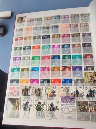 Álbum Sellos España Usados