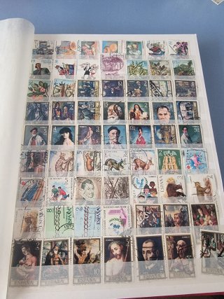 Álbum Sellos España Usados