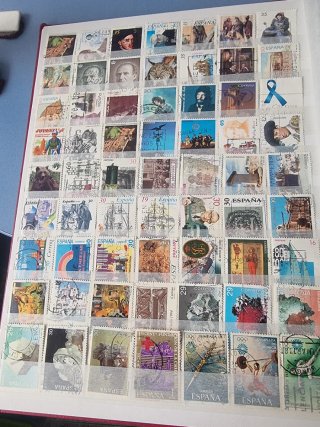 Álbum Sellos España Usados