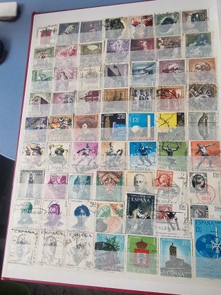 Álbum Sellos España Usados