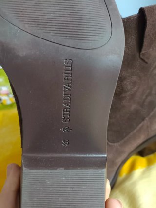 Botas cowboy Stradivarius piel mujer T.35