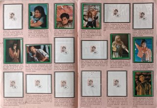 Colección Cromos Freddy Krueger