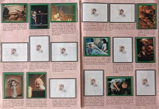 Colección Cromos Freddy Krueger