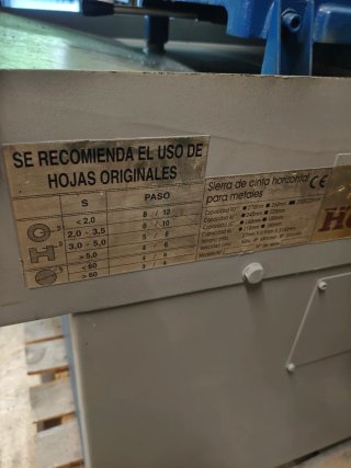 Sierra de cinta Heller