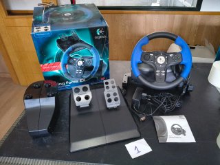 Volante Logitech Driving Force EX PS/PC