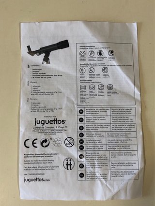 Telescopio Refractor Juguettos