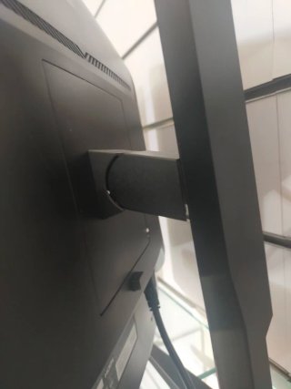 Monitor curvo AOC Nero