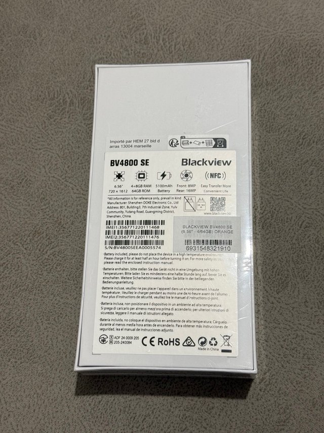 Blackview BV4800 SE - SIN ABRIR