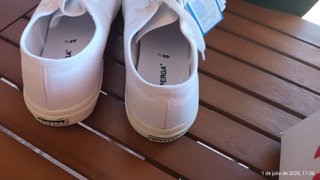 Zapatillas Superga Blancas Nuevas Talla 44.5