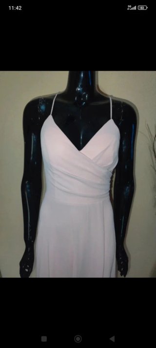 Vestido rosa cruzado turopitamolona vinted