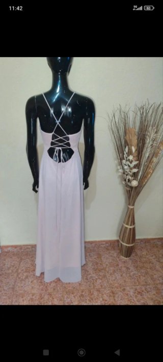Vestido rosa cruzado turopitamolona vinted