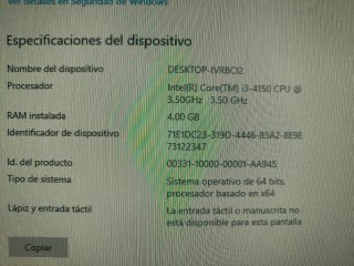 PC Sobremesa Lenovo Negro Completo