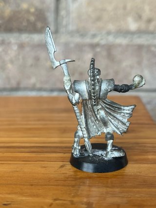Metal Líder Necron con Orbe Oldhammer
